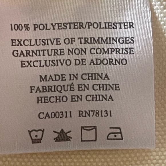 Pale yellow Grommet Curtain Panel (2) outdoor - Picture 3 of 3